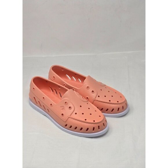 Sperry Top Sider Original Float Slip-Ons Peach Women’s Boat Shoe - Picture 5 of 12